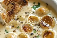 Country French Garlic Soup for Immunity Boost