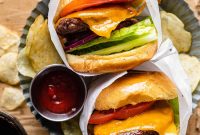 Crispy Air Fryer Frozen Hamburger Patties in 15 Minutes