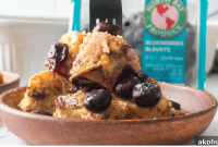 Blueberry French Toast Casserole Recipe with Maple Glaze