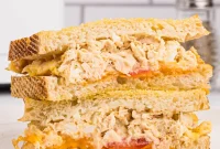 Crispy Air Fryer Tuna Melt Sandwich Recipe