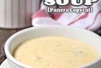 Creamy Broccoli Cheddar Soup Recipe — Panera Copycat