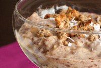 No-Bake Overnight Banana Almond Pudding Recipe