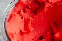 Ninja Creami Strawberry Sorbet Recipe — Smooth, Creamy Dessert