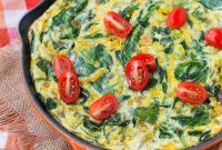 Protein-Packed Egg White Frittata with Roasted Green Chiles
