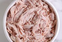 How to Make Tender Shredded Chicken for Tacos, Salads & More