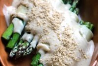 Vegan Asparagus Cannelloni with Creamy Béchamel Sauce