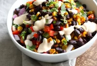 Elote Salad with Black Beans: Mexican Street Corn Recipe