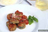 Baked Eggplant in Fresh Basil Marinara Sauce