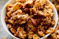 Crunchy Cornflake Granola Cereal Recipe for Breakfast