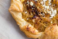 Caramelized Onion Tart with Crispy Puff Pastry