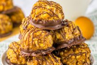 Samoa Chocolate-Caramel Truffles: Coconut & Caramel Bite