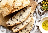 No-Knead Olive and Herb Artisan Bread Recipe