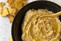 Everything Bagel Cauliflower Hummus Recipe for Dips & Spreads