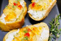 Spicy Pepper Jelly Goat Cheese Crostini Recipe