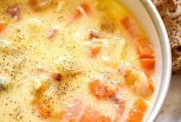 Creamy Instant Pot Ham and Potato Soup Recipe