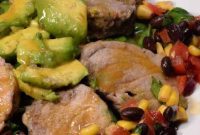 Grenadian Calypso Roast Pork and Black Bean Salad