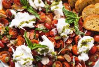 20-Minute Tomato and Burrata Salad Recipe for Summer Entertaining