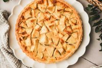 Classic French Tarte Normande: Rustic Normandy Apple Tart Recipe