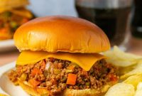 Lean Turkey Sloppy Joes with Tangy Homemade Sauce