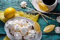 Lemon Meringue Kiss Cookies: Zesty Cream-Filled Bite-Sized Treats