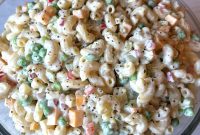Creamy Macaroni Salad with Tangy Greek Yogurt Dressing