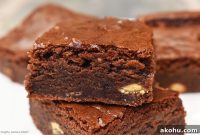 Fudgy Condensed Milk Brownies Recipe with Gooey Caramel Swirl