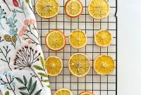 Dry Orange Slices for Crafts and Decor: A Step-by-Step Guide