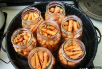 Pickled Carrots with Garlic Scapes: Canning Guide for Crisp Jars