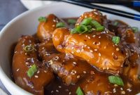 Honey Garlic Pressure Cooker Chicken Thighs with Sticky Glaze