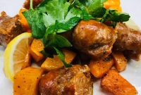 Spicy Italian Sausage and Roasted Butternut Squash Sheet Pan Meal