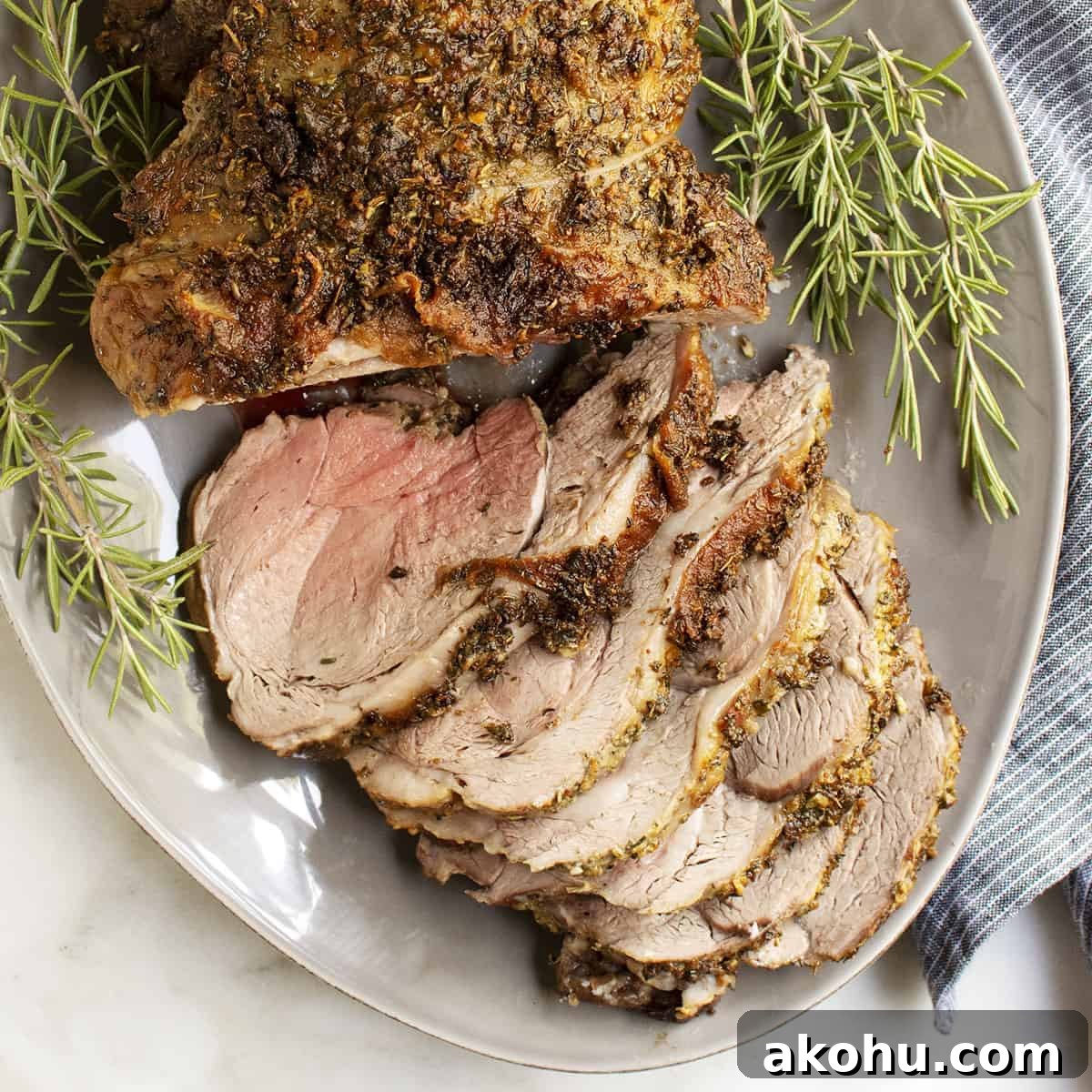 Image for Roasted Boneless Leg of Lamb
