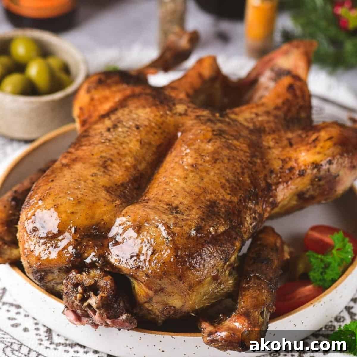 Image for Oven Roasted Crispy Whole Duck & Orange Maple Glaze