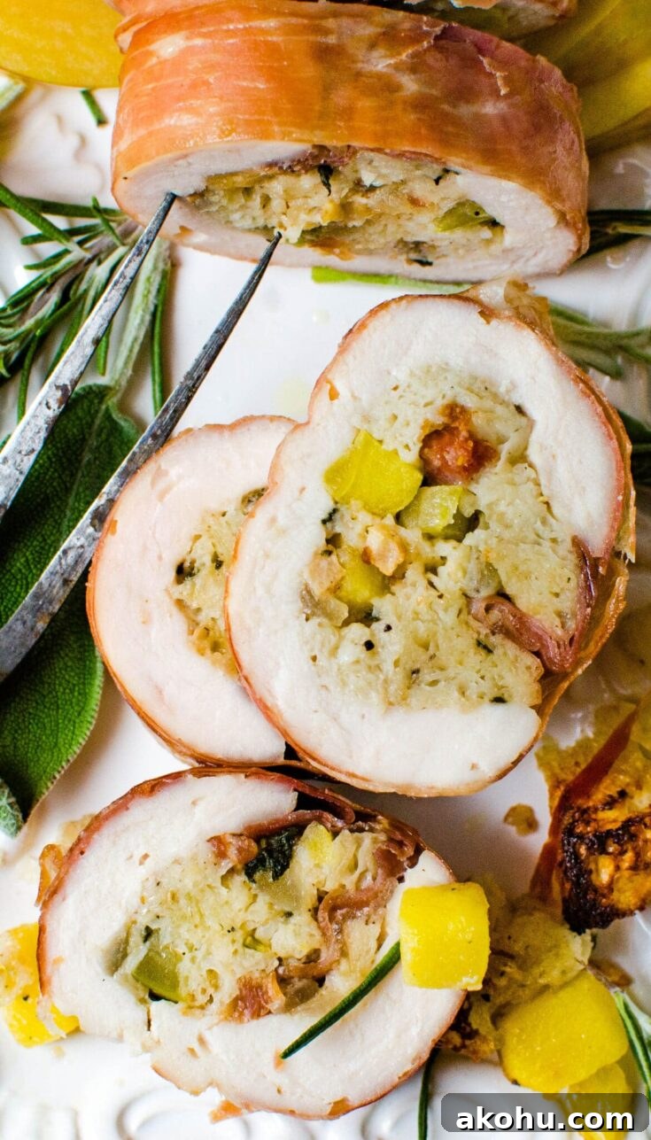 Image for Parmesan Apple Stuffed Turkey Tenderloin