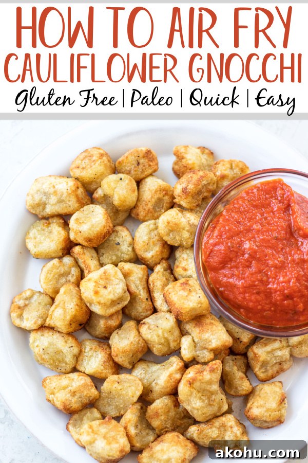 The best way to make Trader Joe's cauliflower gnocchi is in the air fryer. Air fryer cauliflower gnocchi is quick, easy, and can be cooked right from frozen. This recipe for how to make cauliflower gnocchi in the air fryer only requires a few minutes and a few ingredients, and it's a gluten free, grain free, super simple weeknight dinner meal. #airfryerrecipes #gnocchi #healthyrecipes #glutenfreerecipes The best way to make Trader Joe's cauliflower gnocchi is in the air fryer. Air fryer cauliflower gnocchi is quick, easy, and can be cooked right from frozen. This recipe for how to make cauliflower gnocchi in the air fryer only requires a few minutes and a few ingredients, and it's a gluten free, grain free, super simple weeknight dinner meal. #airfryerrecipes #gnocchi #healthyrecipes #glutenfreerecipes