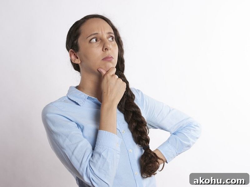 woman thinking