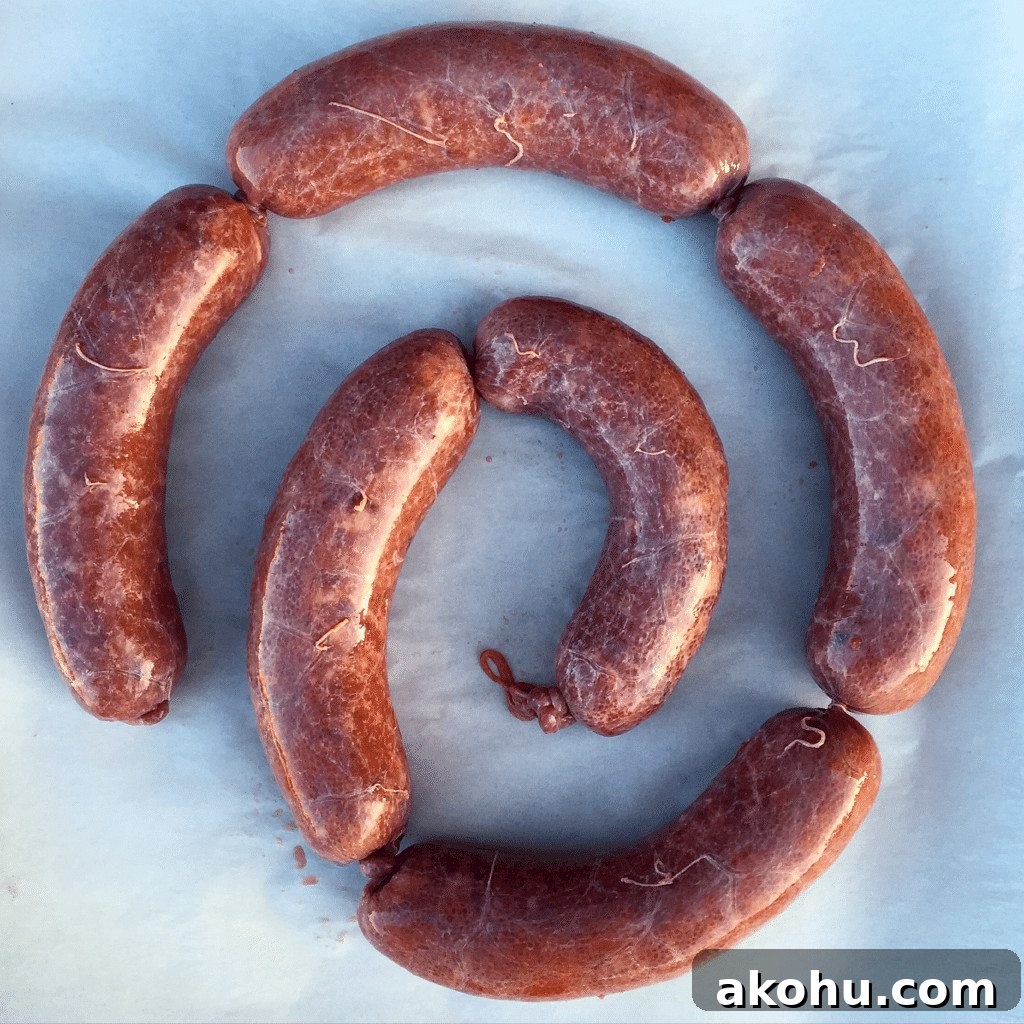 Corned Beef Brisket Sausage