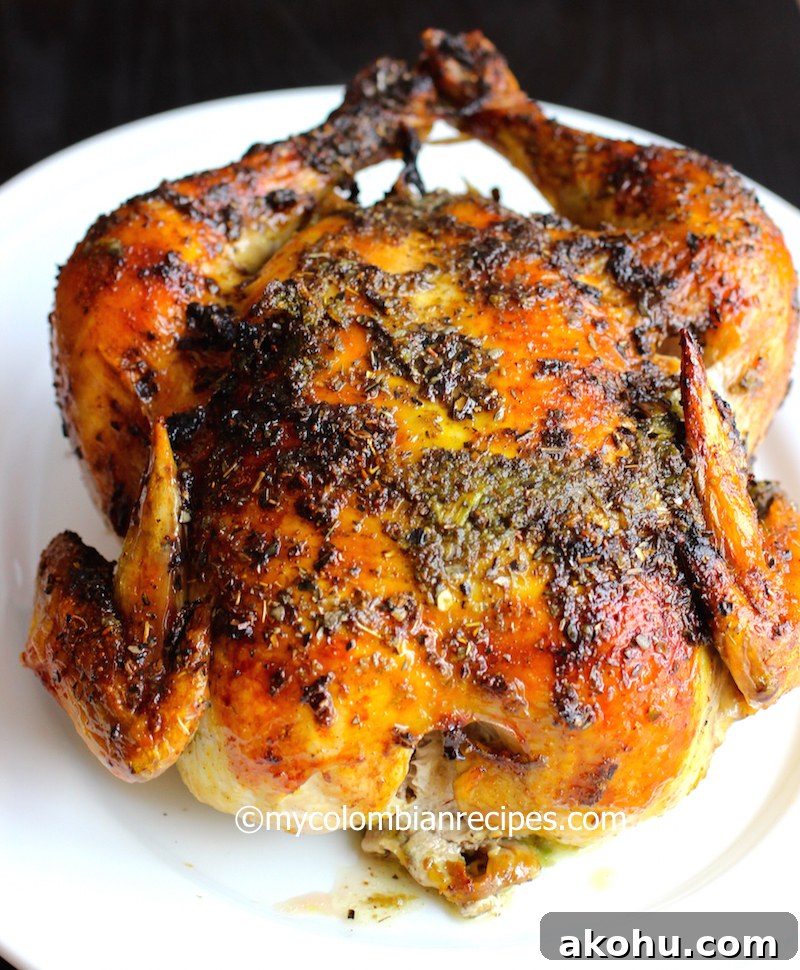 Pollo Asado Colombiano