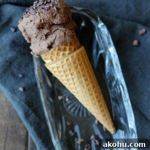 Vegan Chocolate Nice Cream