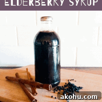 Need to kick a cold or flu fast? Make this easy and delicious Elderberry Syrup at home to cut your sickness time in half! Kid and pregnancy safe!