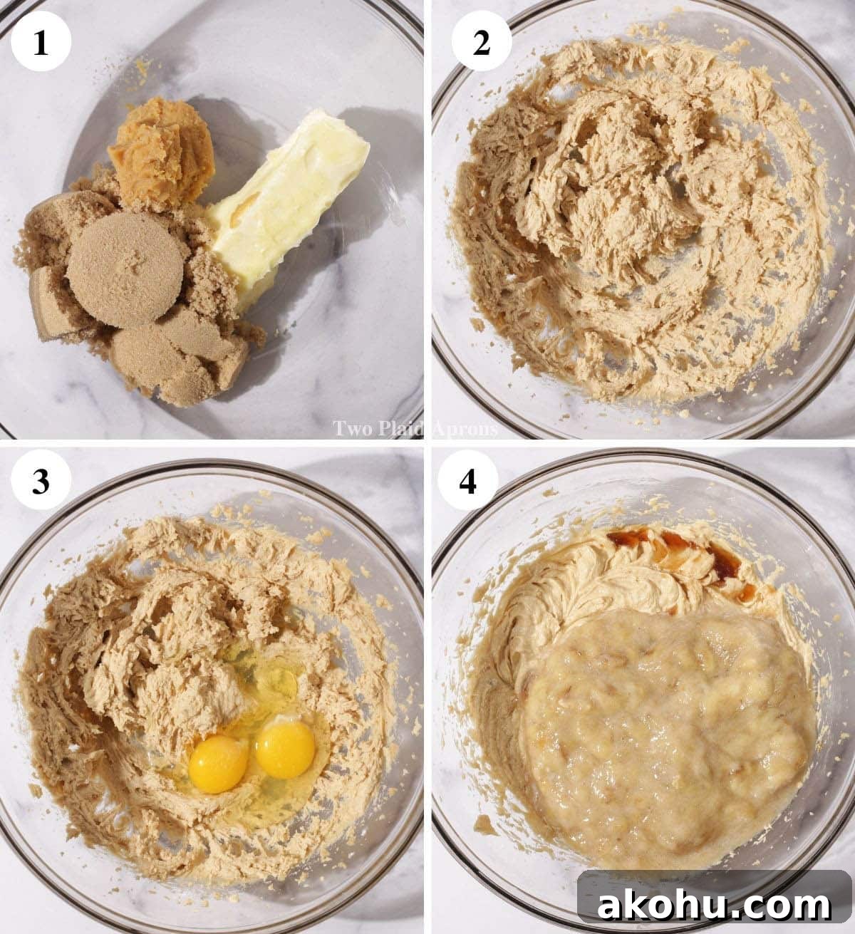 Miso Banana Bread Recipe: Savory-Sweet Loaf with Umami 5 mixing batter