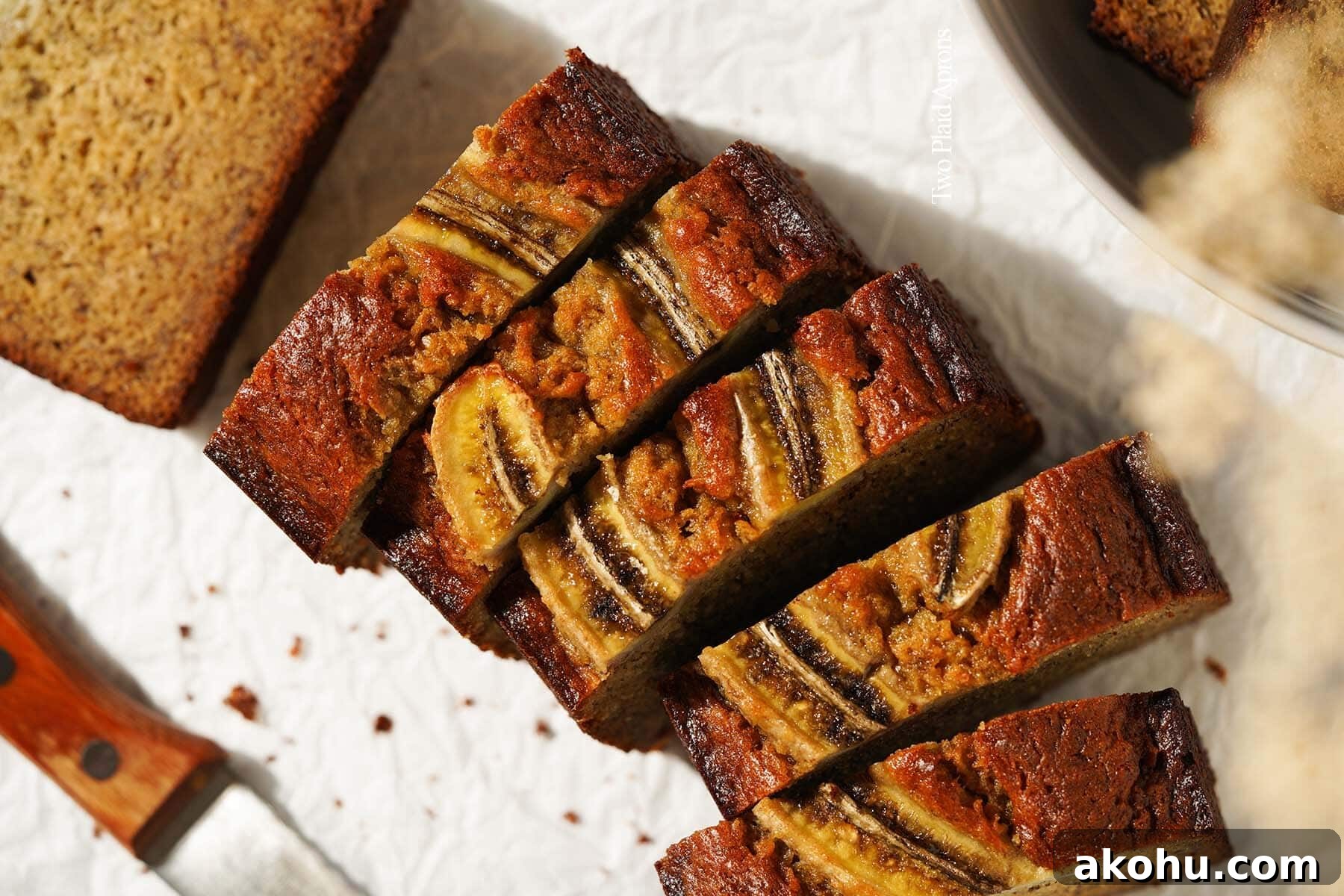Miso Banana Bread Recipe: Savory-Sweet Loaf with Umami 8 wrapped slices of banana bread