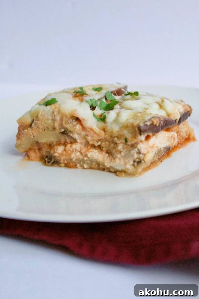 Low-Carb Eggplant Parmesan Lasagna Recipe for Keto Meals 5 Low-Carb Eggplant Parmesan Lasagna