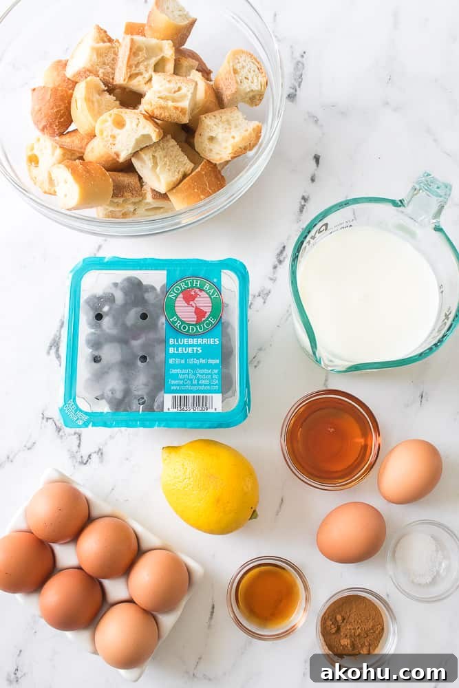 Blueberry French Toast Casserole-3
