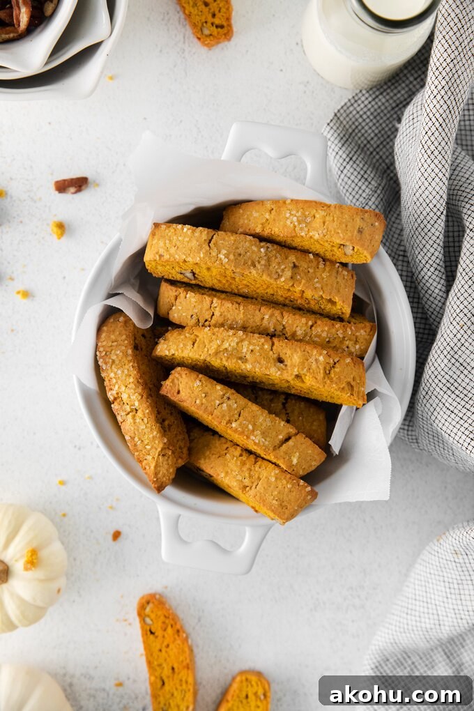 Pumpkin Biscotti