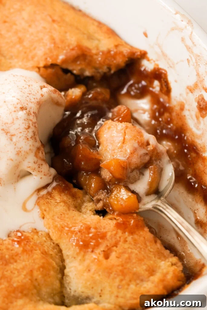 cobbler with summer peaches