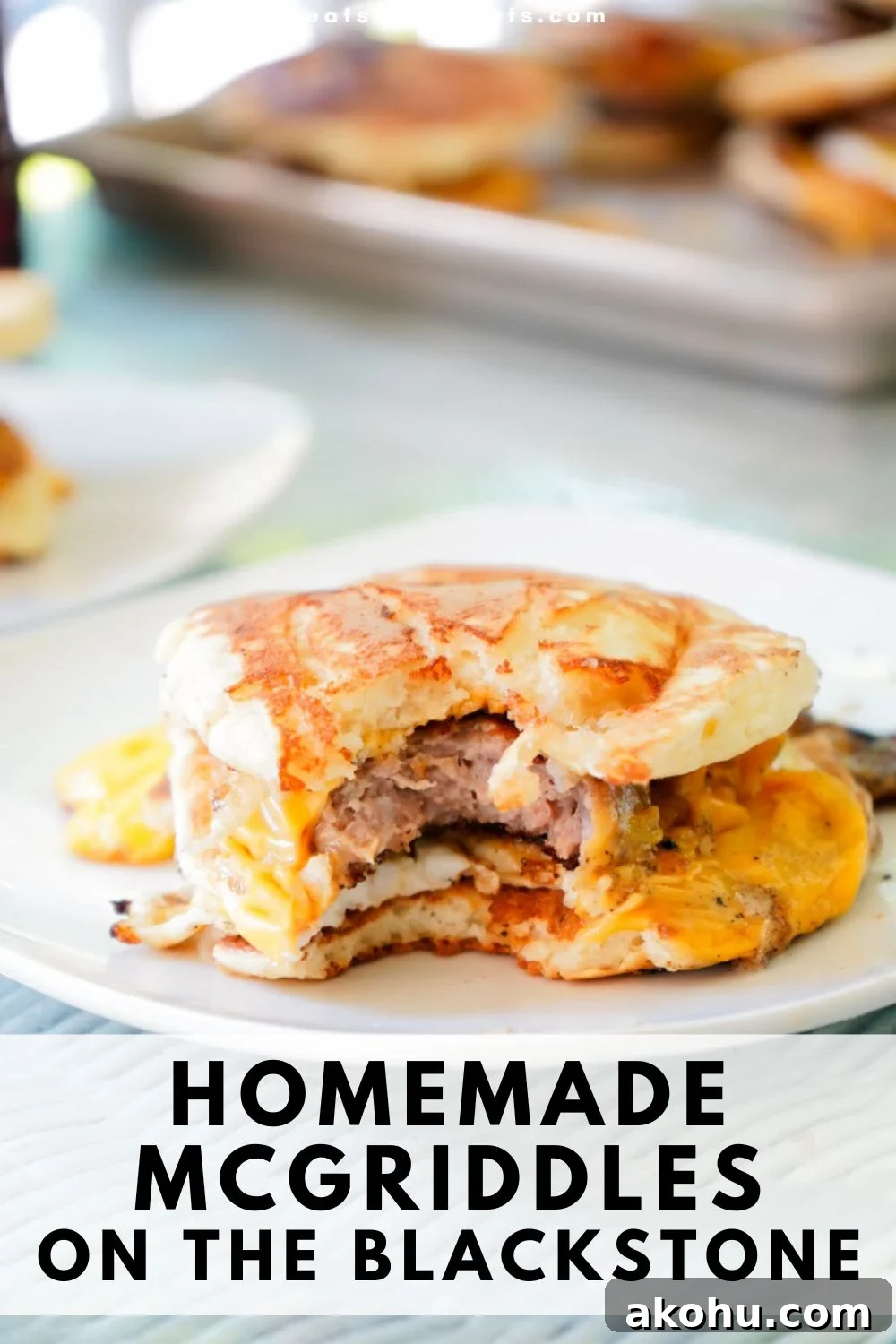 Griddle copycat McGriddles
