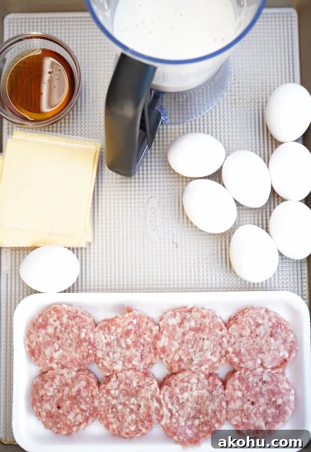 Homemade McGriddles Ingredients