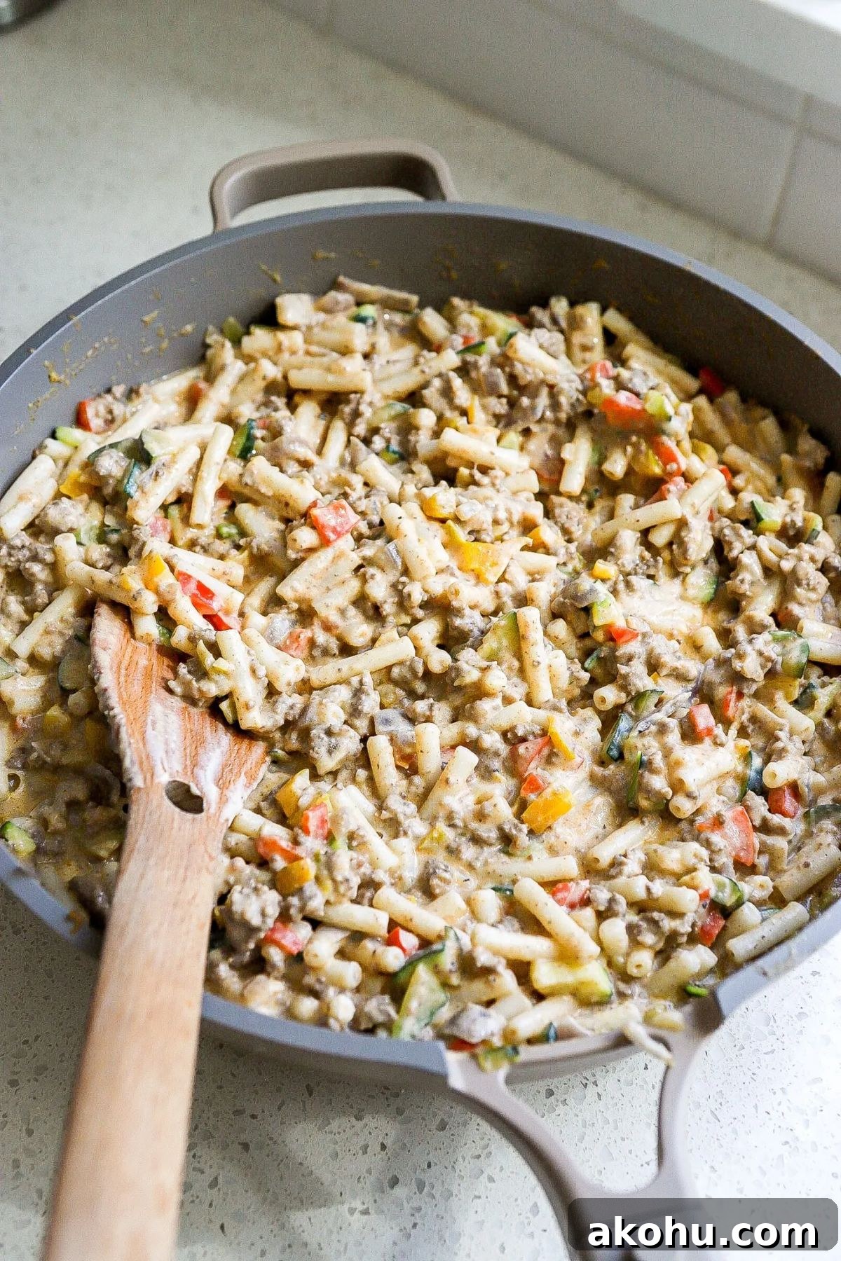 High Protein Hamburger Helper