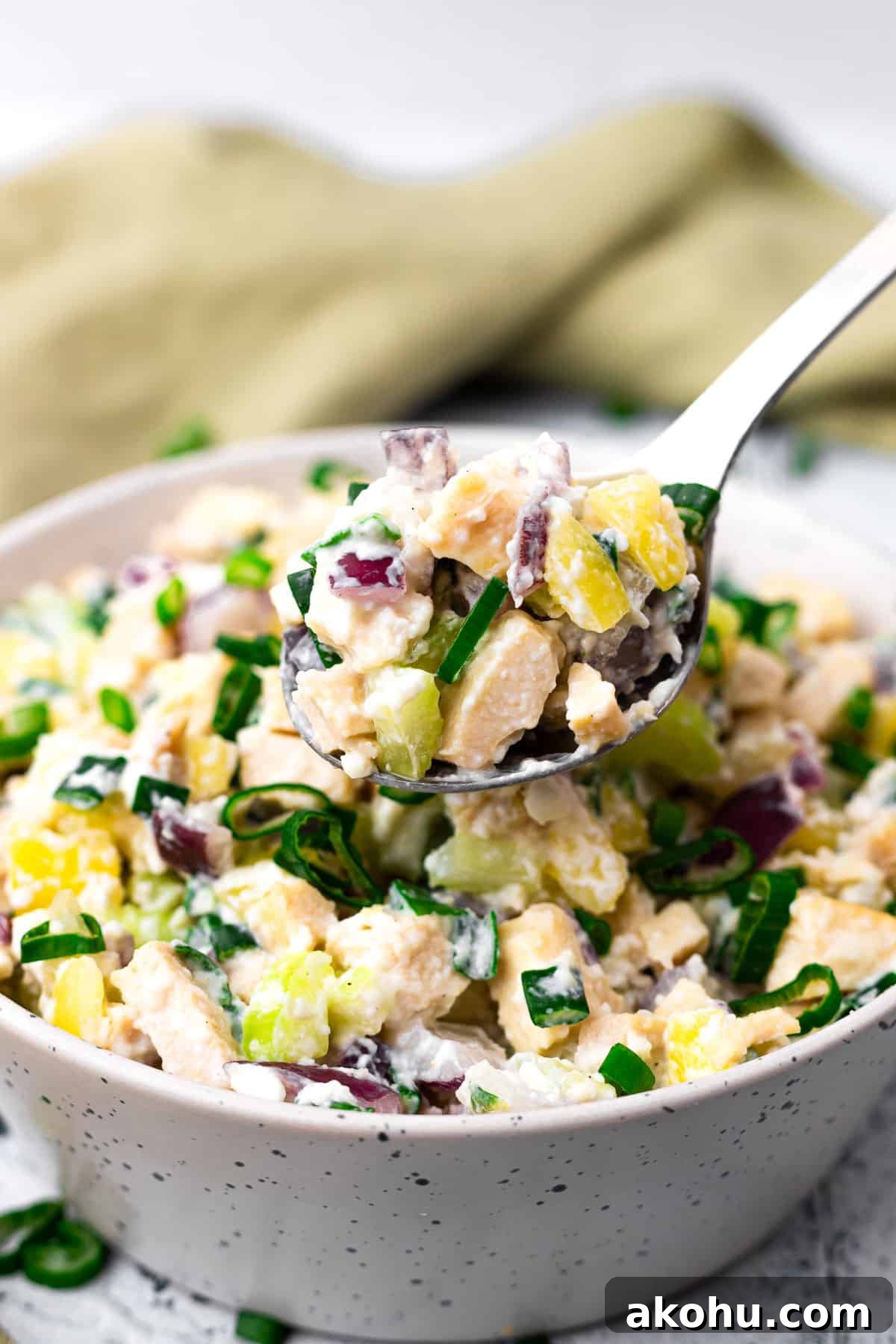 Cottage Cheese Chicken Salad