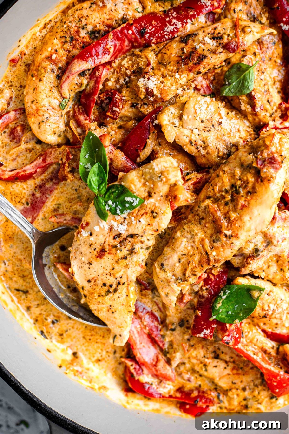 Creamy Pesto Chicken